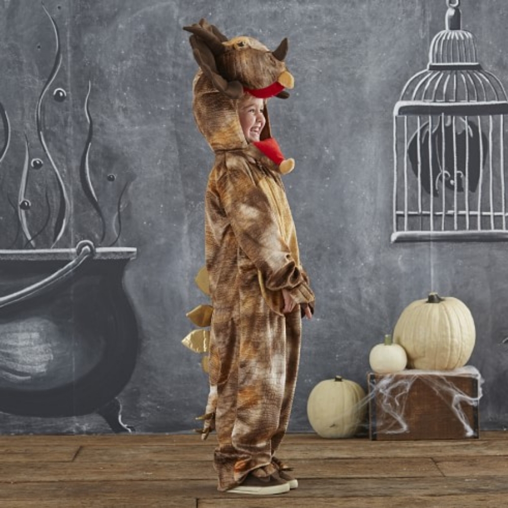 Pottery Barn Kids PBK Triceratops Costume 3T - Picture 2 of 6